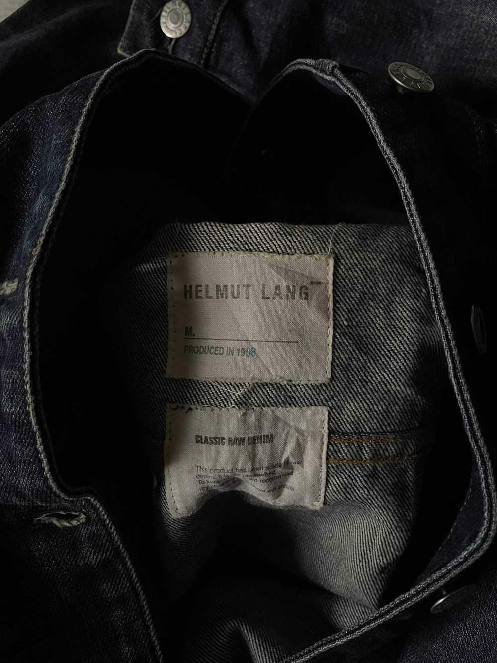 Helmut Lang × Vintage Helmut Lang Raw Denim Jacket - image 7
