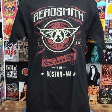 Aerosmith Rock and Rollercoaster Vintage T Shirt - Gem