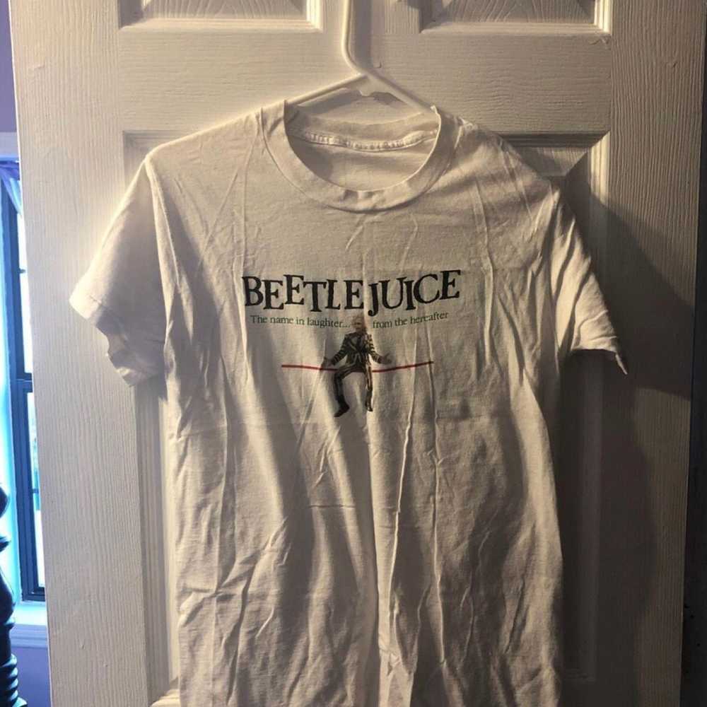 Original Rare Vintage Beetlejuice Boo! Who? Shirt… - image 2