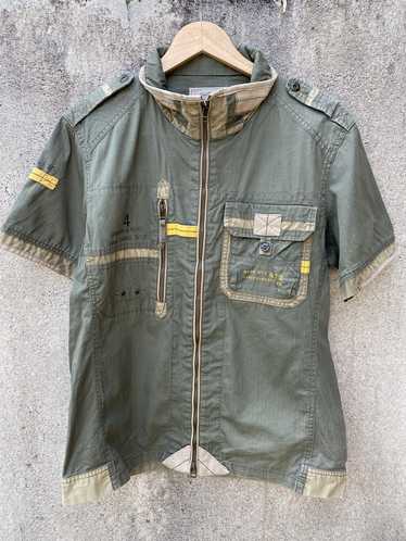 Avirex × Military Avirex Short Sleeve Jacket Olive