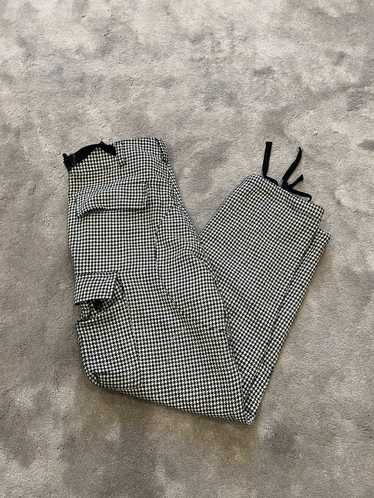 Stussy Stussy Houndstooth Double Knee Cargo - image 1