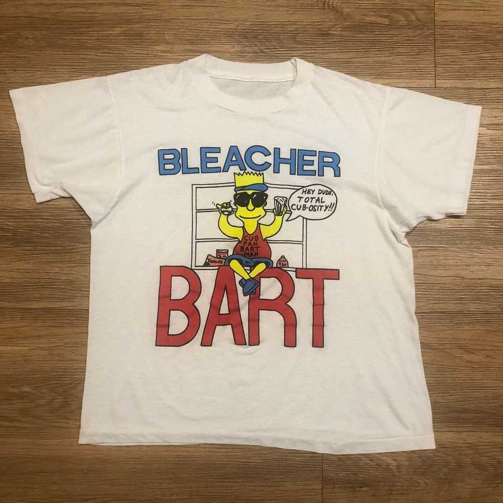 Vintage chicago Cubs BLEACHER BART Bart Simpson s… - image 1