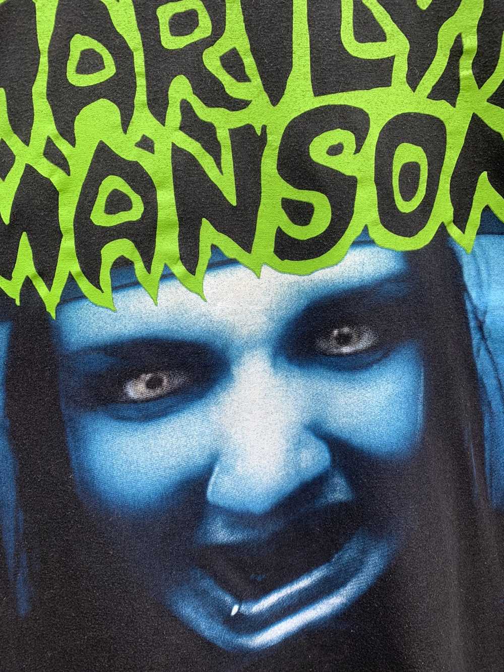 Band Tees × Marilyn Manson × Vintage RARE Vintage… - image 3