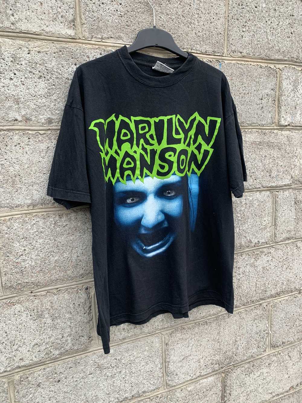 Band Tees × Marilyn Manson × Vintage RARE Vintage… - image 8