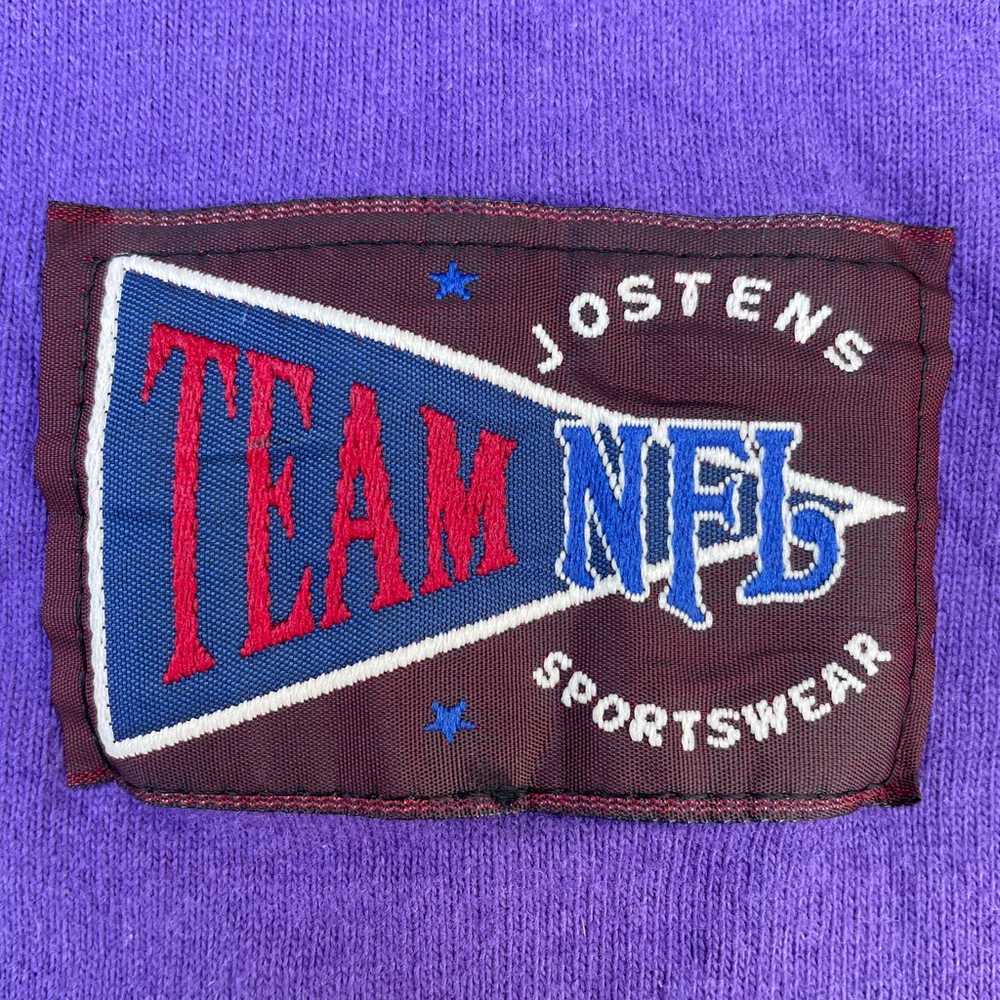 Rare Vintage 90s Purple Minnesota Vikings Jostens… - image 4
