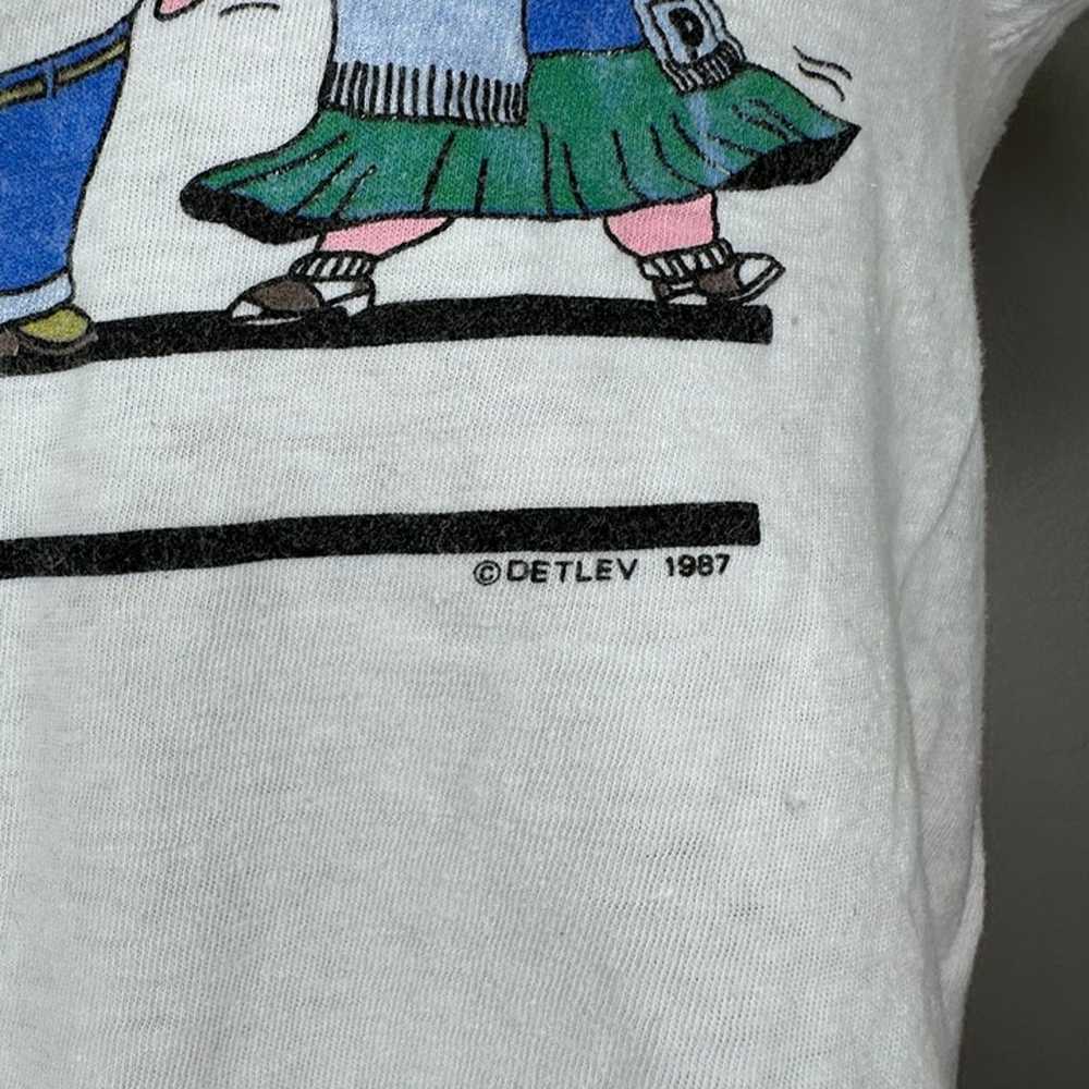 Vintage 1980s Piggy Sue T-Shirt, Buddy Holly Pegg… - image 2