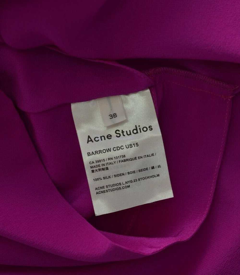 Acne Studios × Hype × Luxury ACNE STUDIOS Silk Ba… - image 12