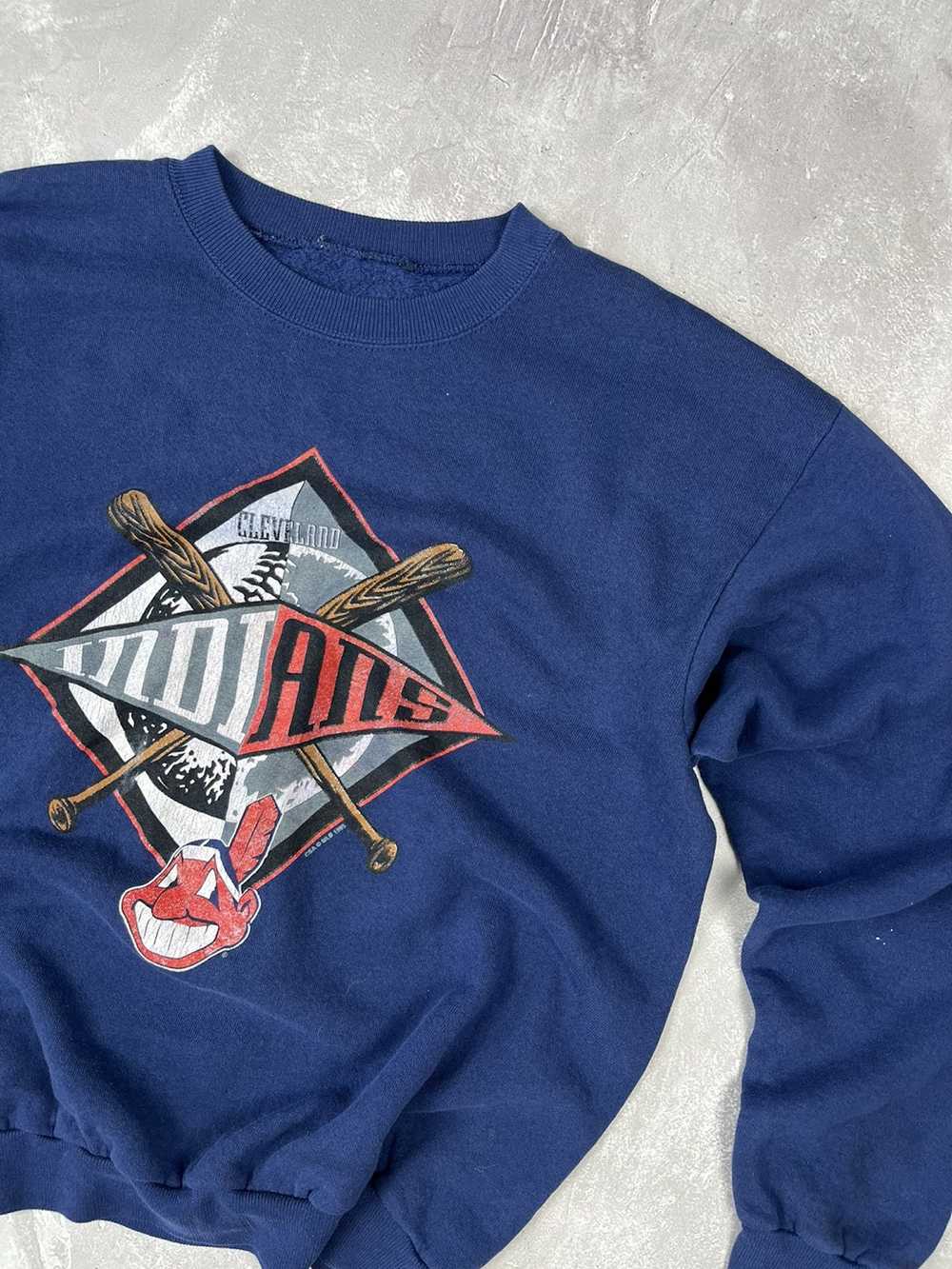 Hype × Streetwear × Vintage Indians Cleveland MLB… - image 4