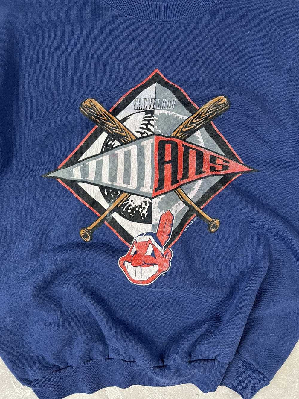 Hype × Streetwear × Vintage Indians Cleveland MLB… - image 6