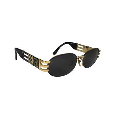 Fendi Fendi Vintage Gold Frame Sunglasses