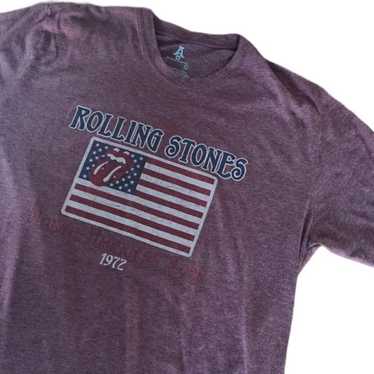 Rolling stones tour 1972 tshirt concert - image 1