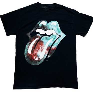 The Rolling Stones Tie Dyed Tongue Short Sleeve G… - image 1
