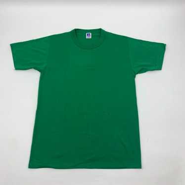 80s Green Russel Athletic Single Stitch - image 1