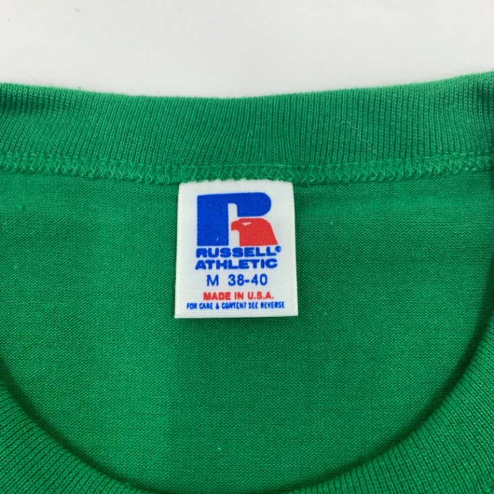80s Green Russel Athletic Single Stitch - image 2
