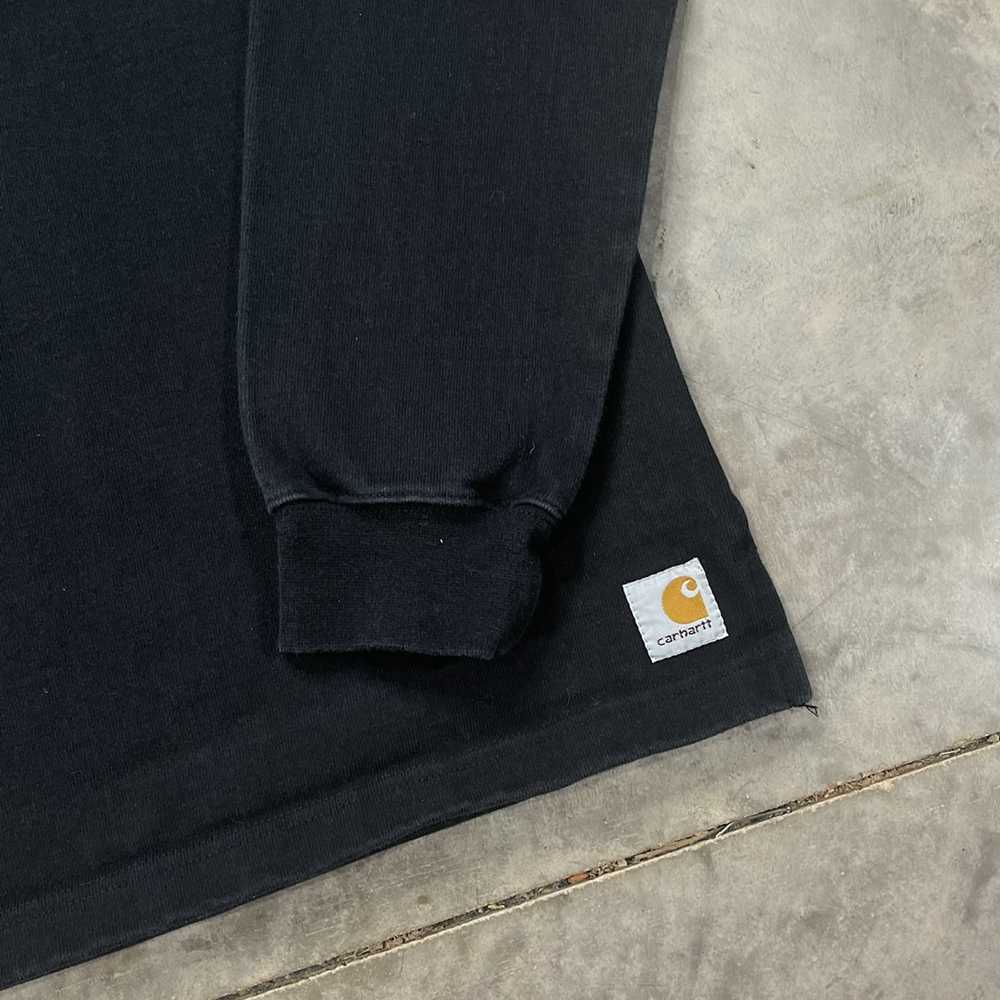 Carhartt × Vintage Vintage Carhartt Henley Long S… - image 3