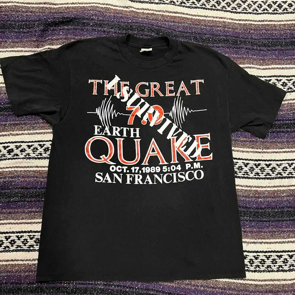Vintage 80’s San Fransico Earth Quake - image 1