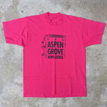 Vintage I Conquered the Aspen Grove Rope Course t… - image 1