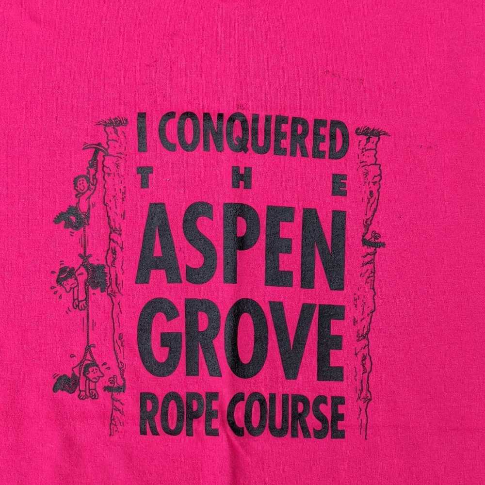 Vintage I Conquered the Aspen Grove Rope Course t… - image 2