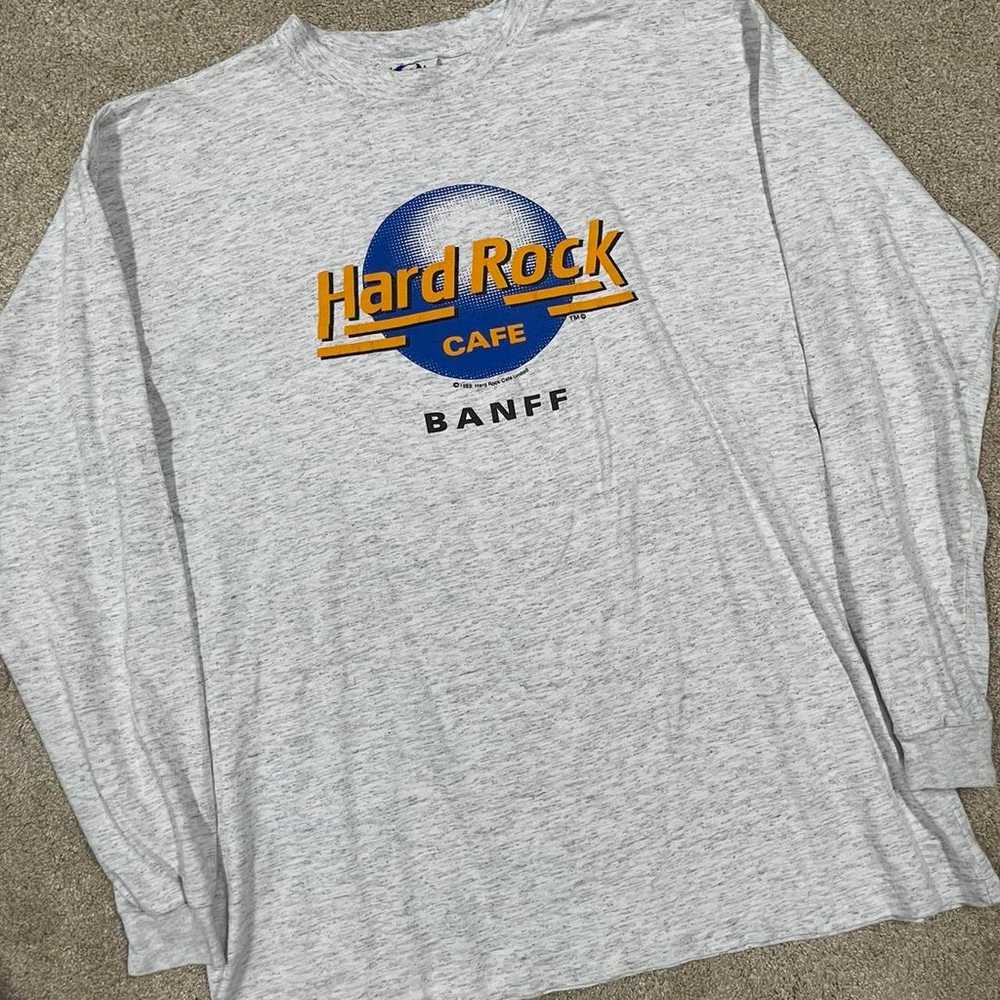 Vintage Hard Rock Cafe long sleeve shirt - image 3