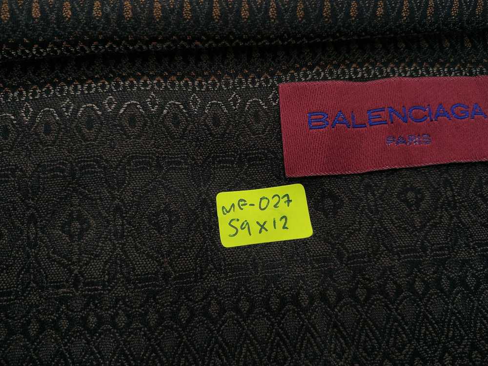 Balenciaga × Vintage Balenciaga Scarf / Muffler /… - image 6