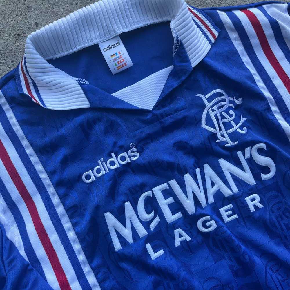 Adidas Adidas Glasgow rangers 1996/97 home Jersey… - image 3