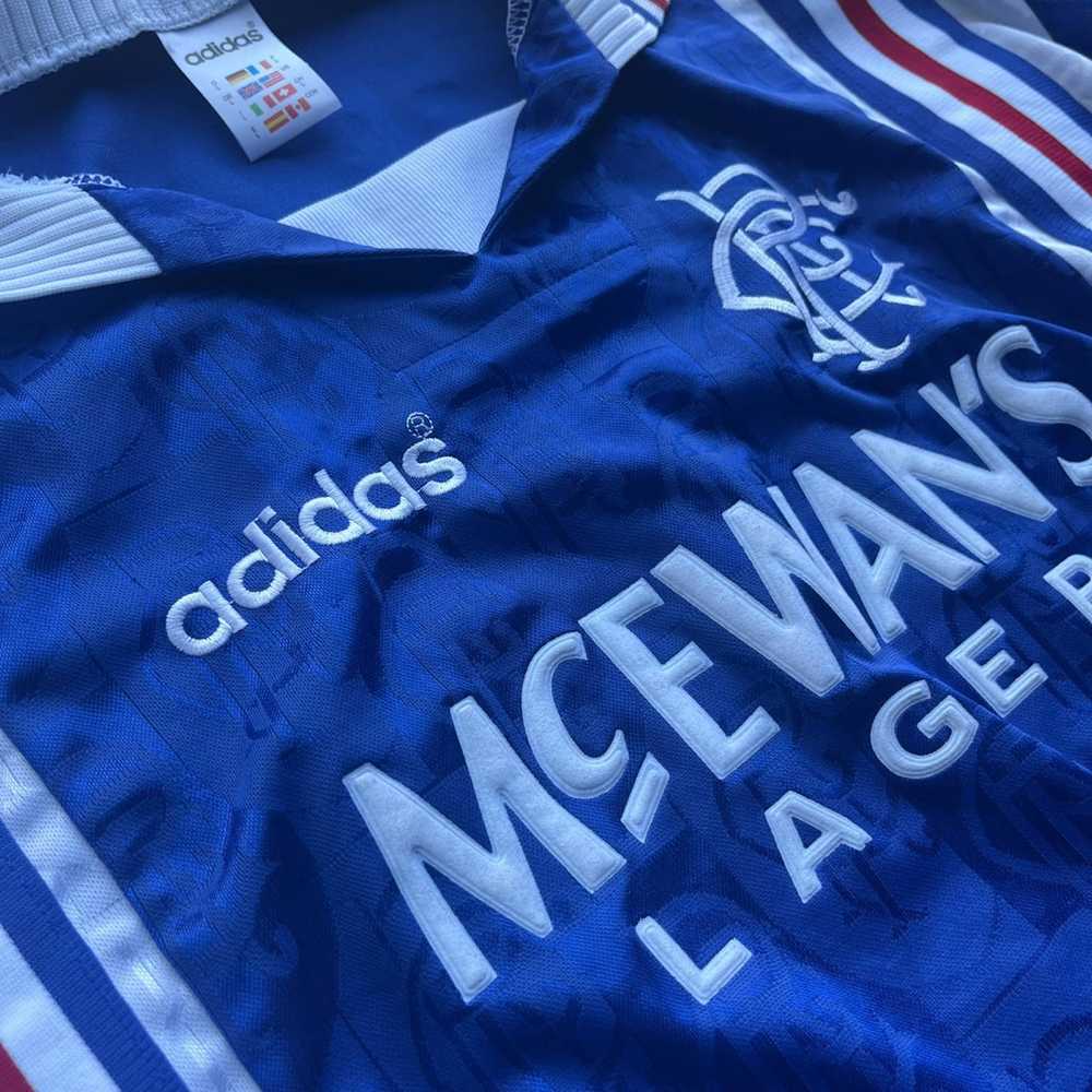 Adidas Adidas Glasgow rangers 1996/97 home Jersey… - image 6