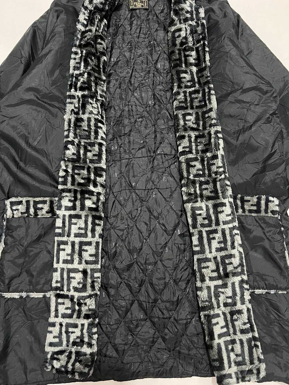 Fendi × Vintage Vintage Fendi Duffle Coat Fur Ico… - image 4