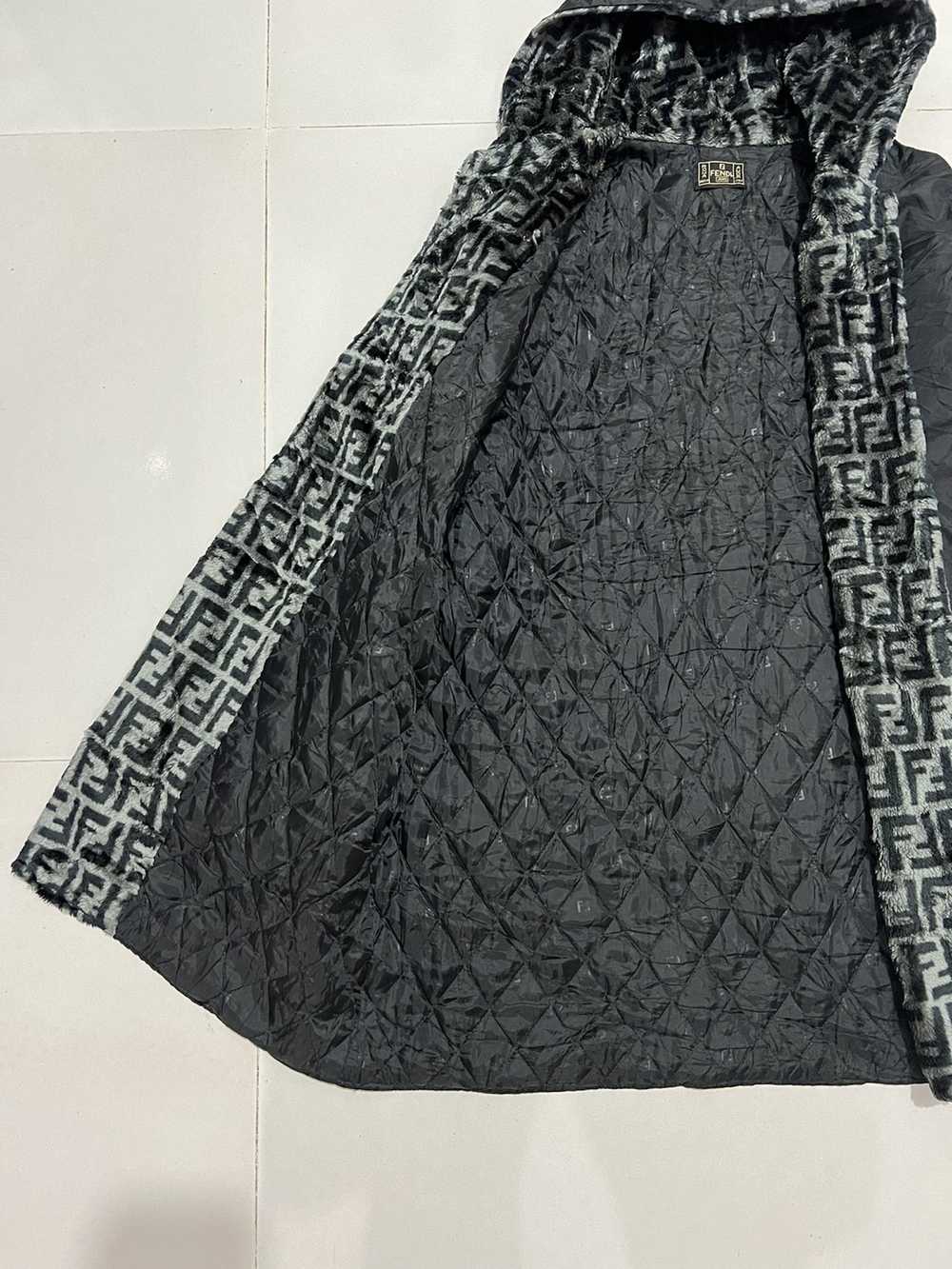 Fendi × Vintage Vintage Fendi Duffle Coat Fur Ico… - image 5