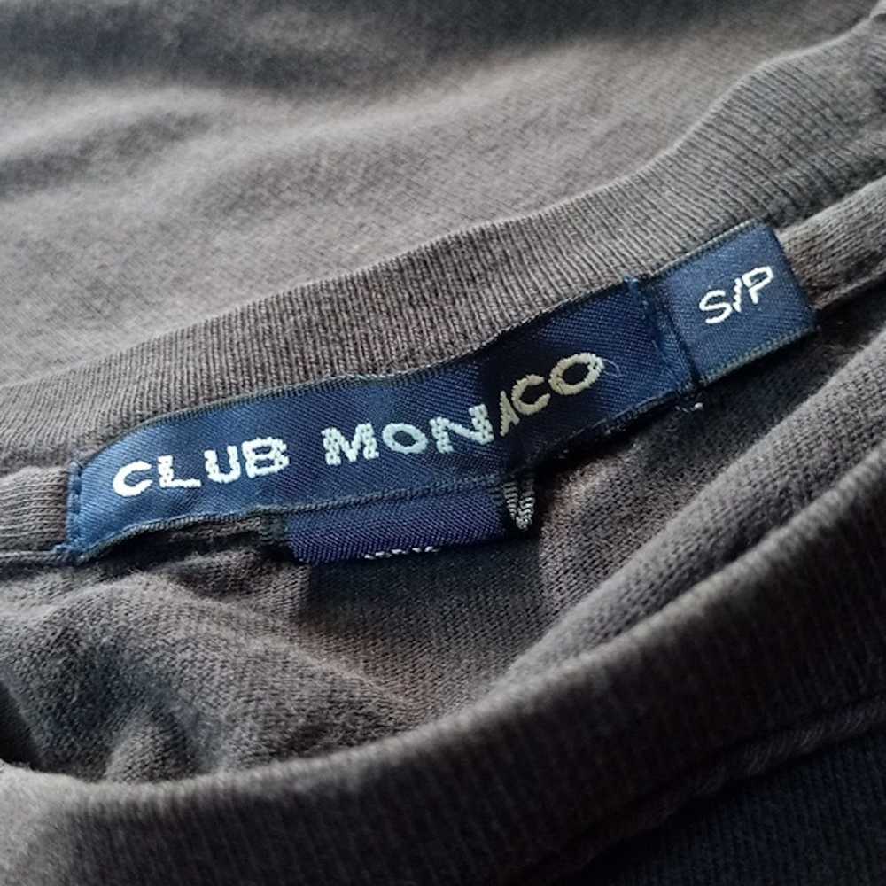 Club Monaco Vintage Club Monaco Small Logo Black … - image 6