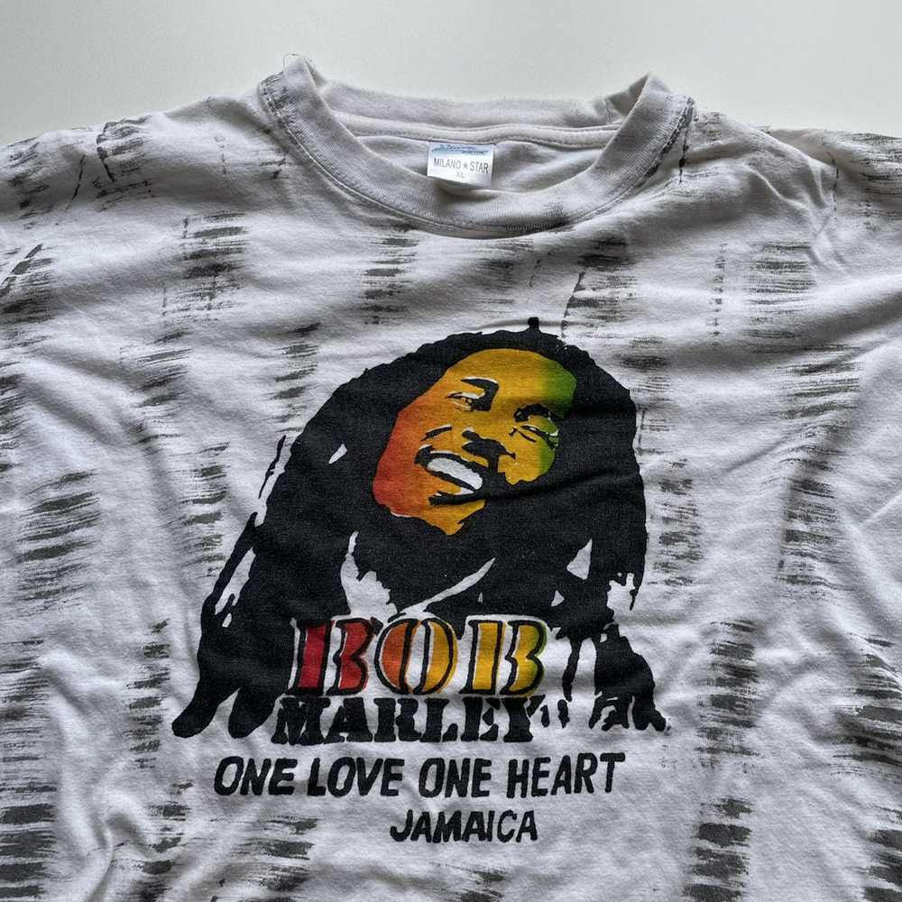 Bob Marley × Vintage Vintage Y2K Bob Marley graph… - image 2