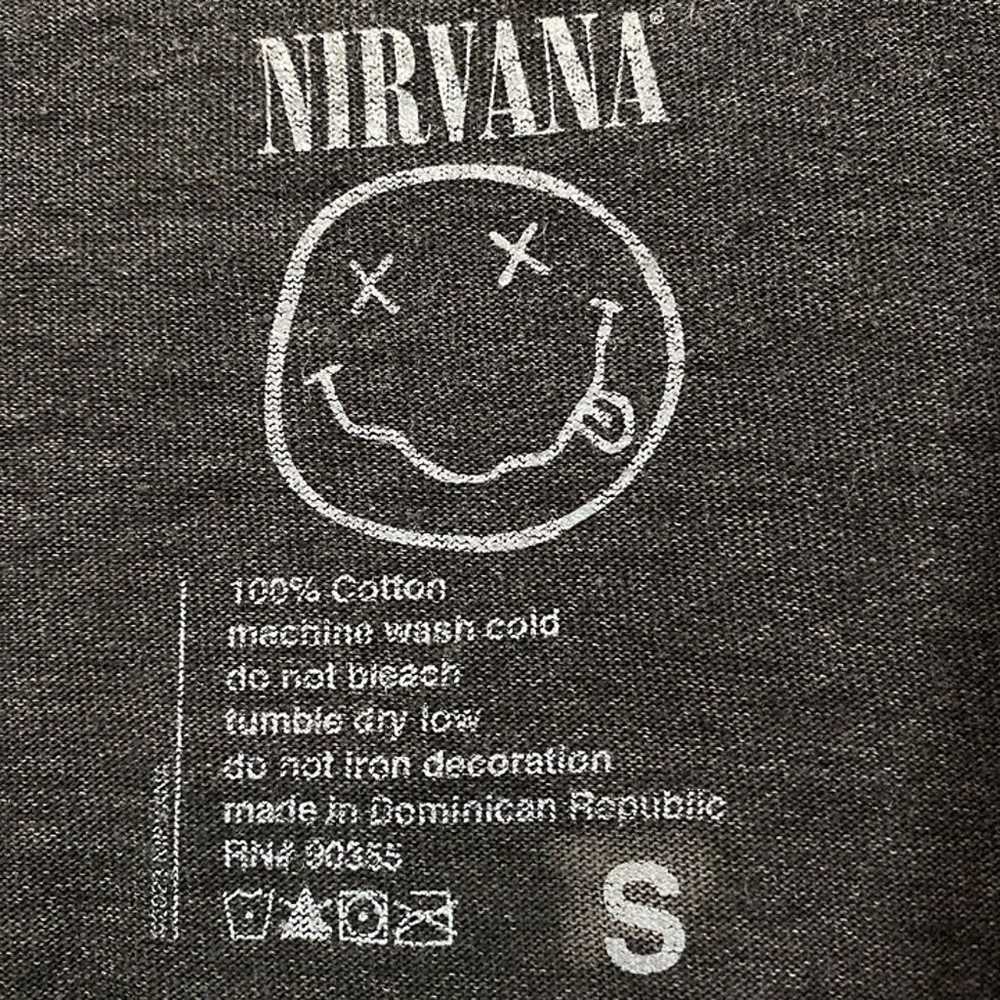 Nirvana In Utero Rock Tshirt size small - image 4