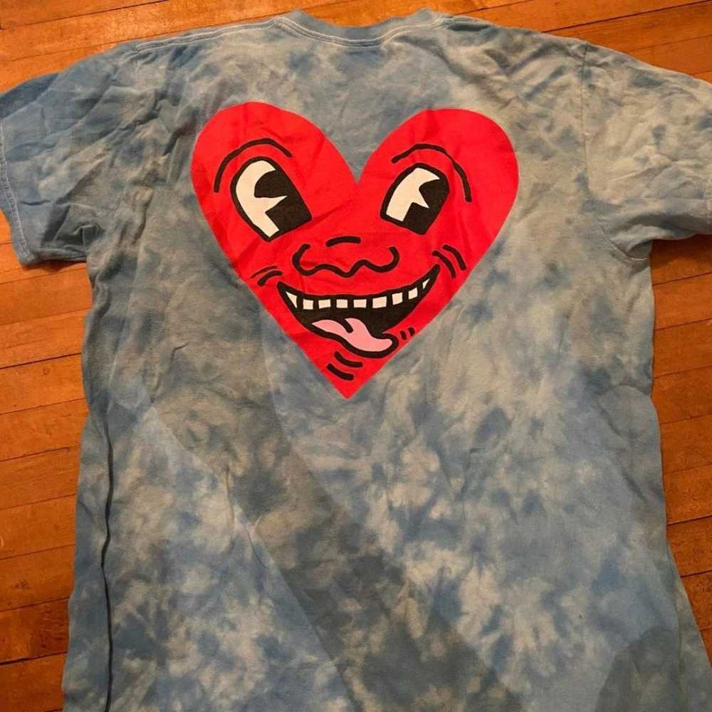 Keith haring heart t-shirt - image 2