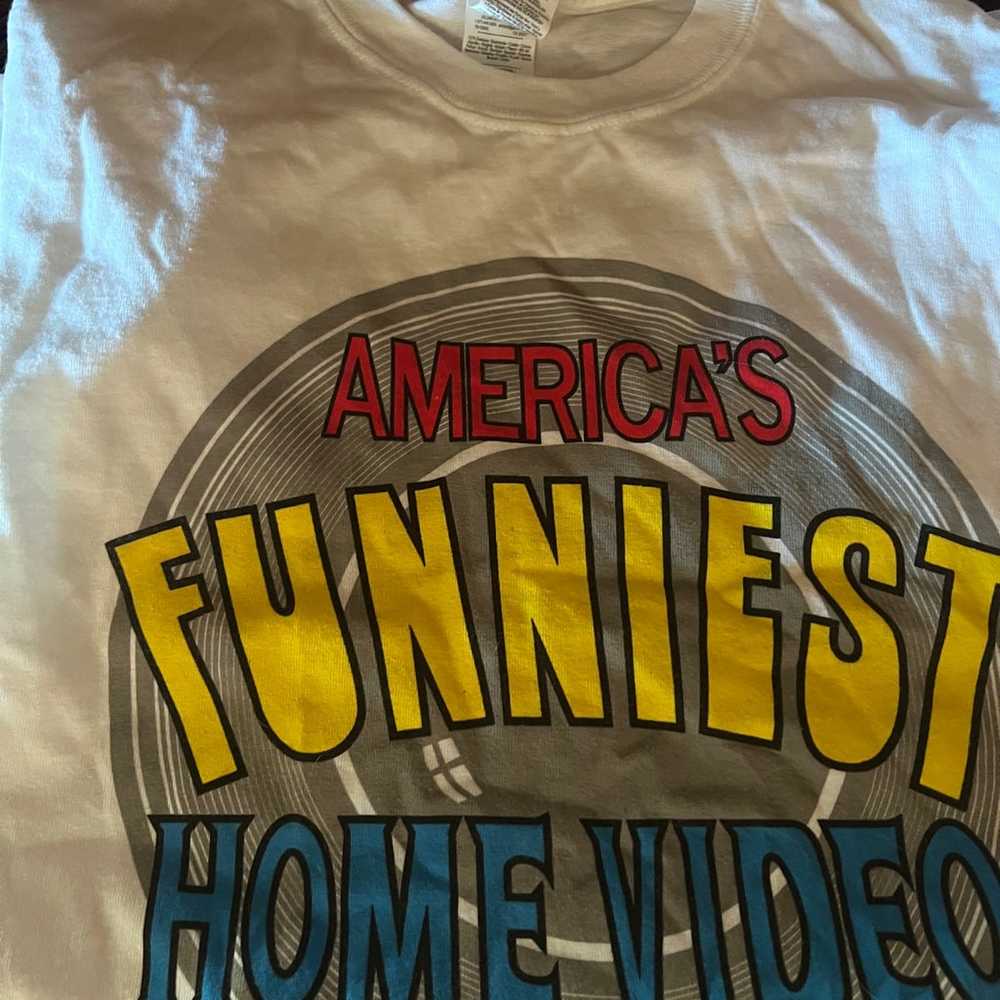 Vintage 1990s Americas Funniest Home Videos T-Shi… - image 1