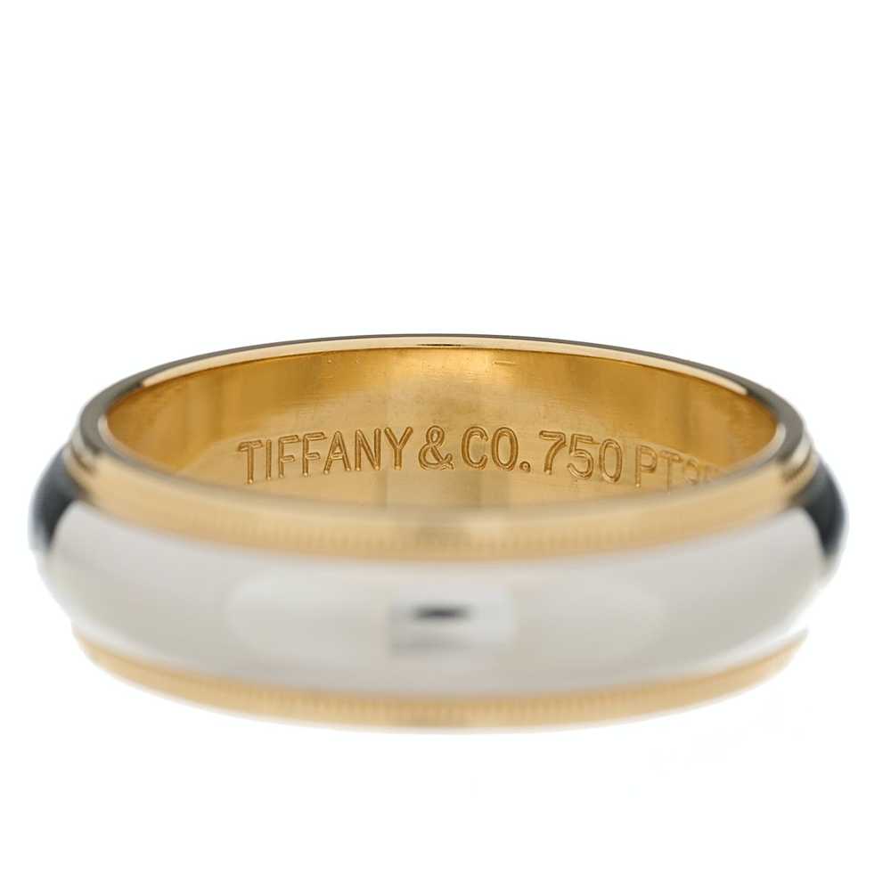 Tiffany & Co. Platinum 18KT Yellow Gold Classic M… - image 3