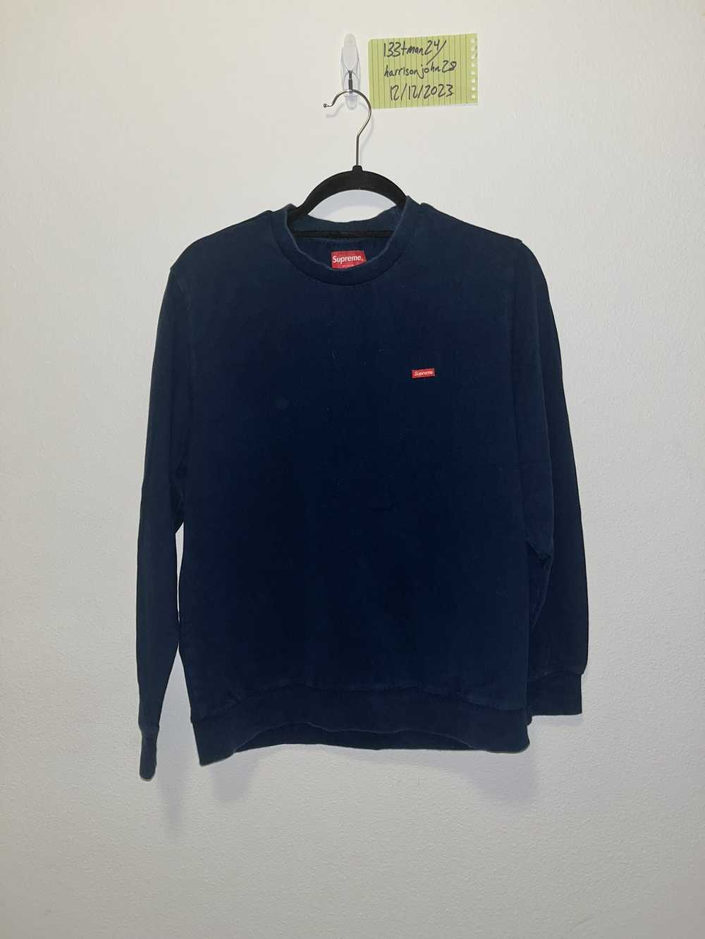 Supreme Supreme FW'16 Small Box Pique Crewneck - image 1