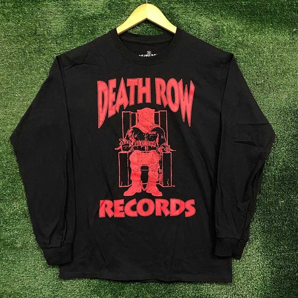 Deathrow Records Electric Chair L/S shirt size me… - image 5