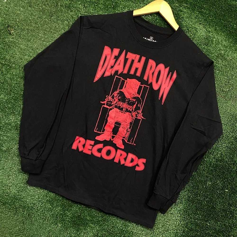 Deathrow Records Electric Chair L/S shirt size me… - image 6