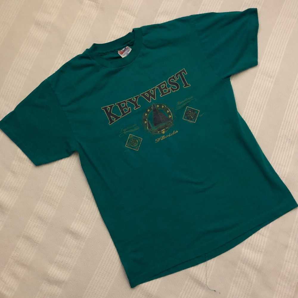 Hanes Vintage Key West Florida T-Shirt - image 2