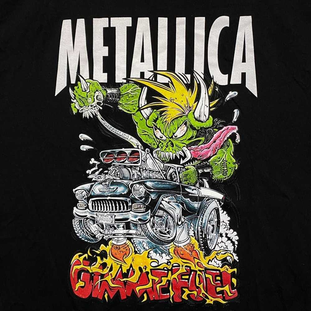 Metallica Gimme Fuel Tshirt size medium - image 2