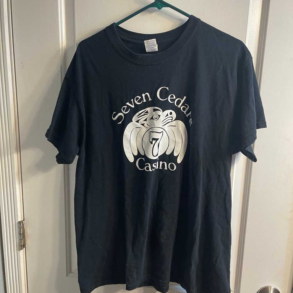 Seven Cedars Casino T Shirt - image 1