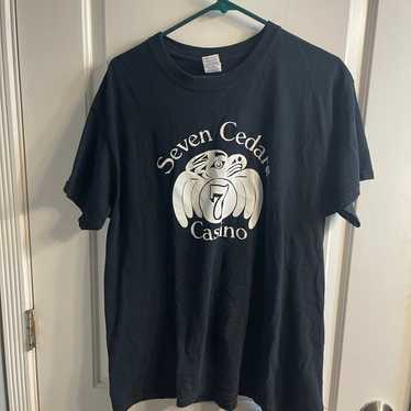 Seven Cedars Casino T Shirt - image 1