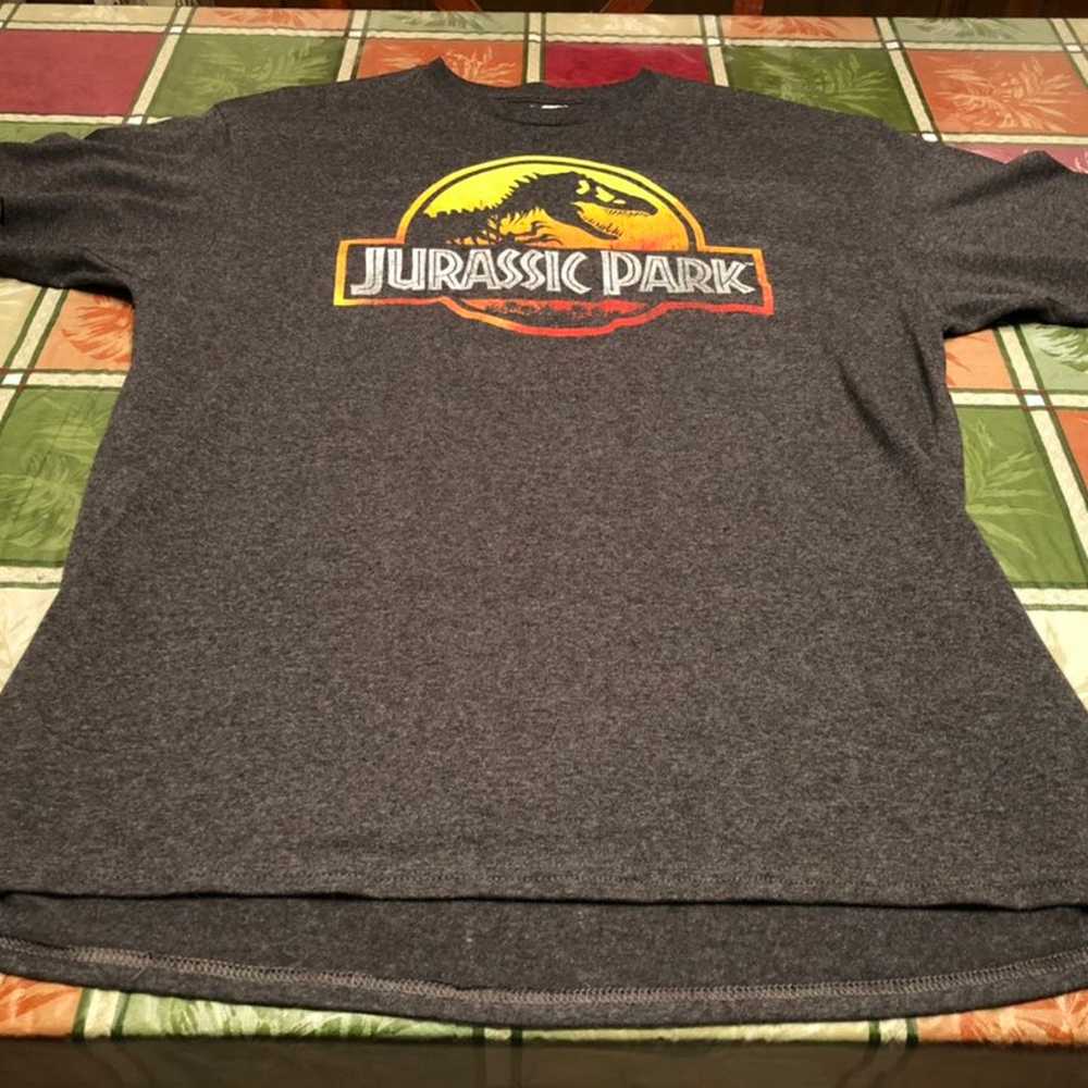 Mens Jurassic Park Shirt New - image 2