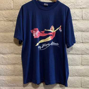 Vintage Princess Diana Virgin atlantic shirt - image 1