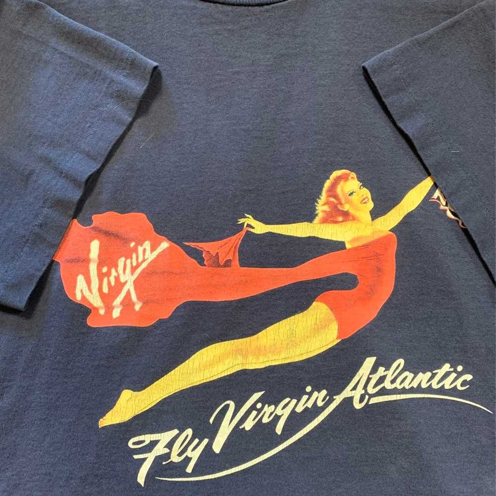 Vintage Princess Diana Virgin atlantic shirt - image 5