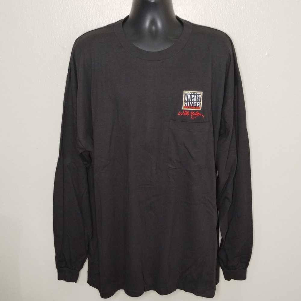 VTG 90s Willie Nelson Mens 3XL Band T-Shirt Singl… - image 2
