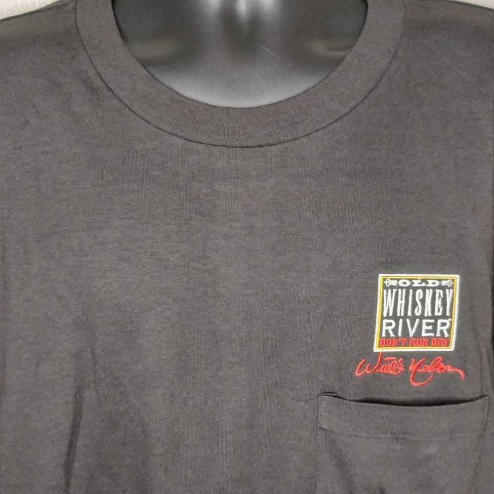 VTG 90s Willie Nelson Mens 3XL Band T-Shirt Singl… - image 3