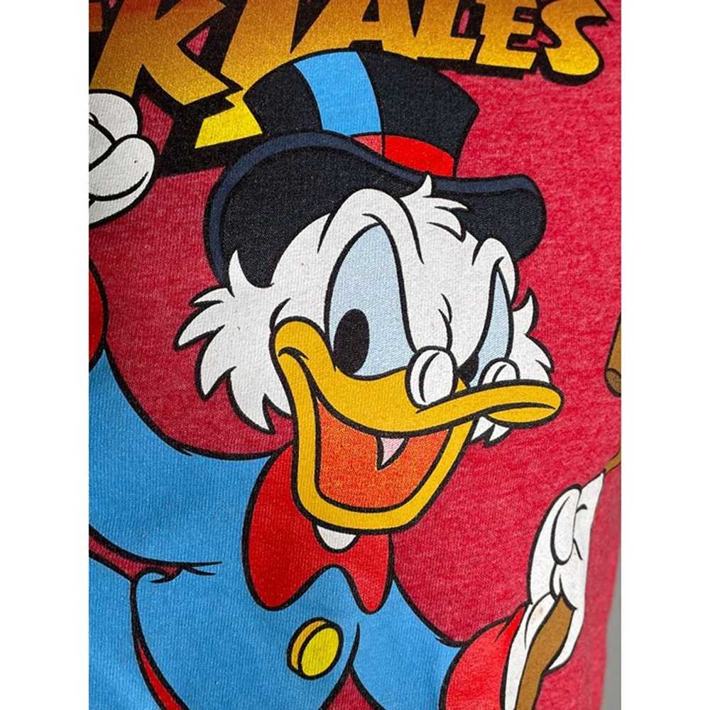 Ducktales Scrooge McDuck Disney Red T-Shirt Men's… - image 4