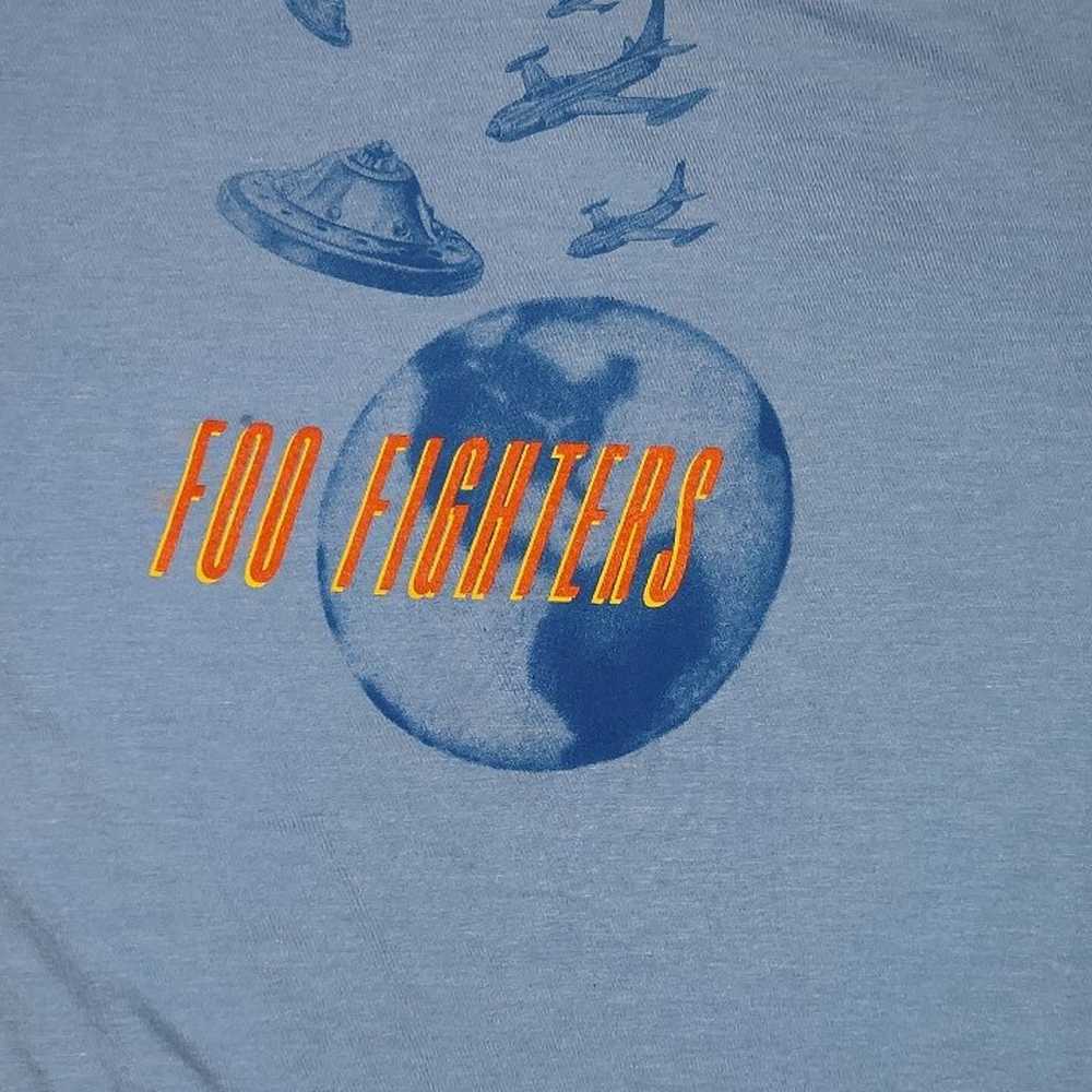 Foo Fighters Ufo Planes Logo Tee - image 1
