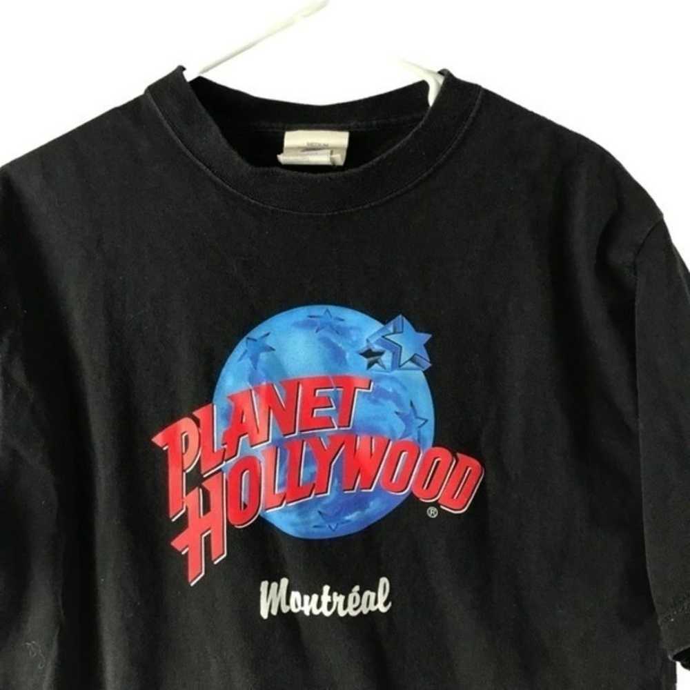 Vintage Planet Hollywood Montreal T-Shirt Size Me… - image 2
