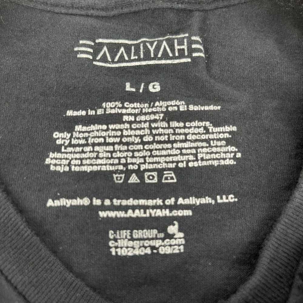 Aaliyah Graphic Shirt Size L - image 3